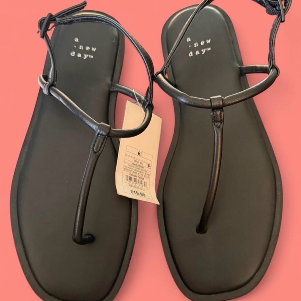 Sold 🏷️ Target A New Day Black Women's Sandals